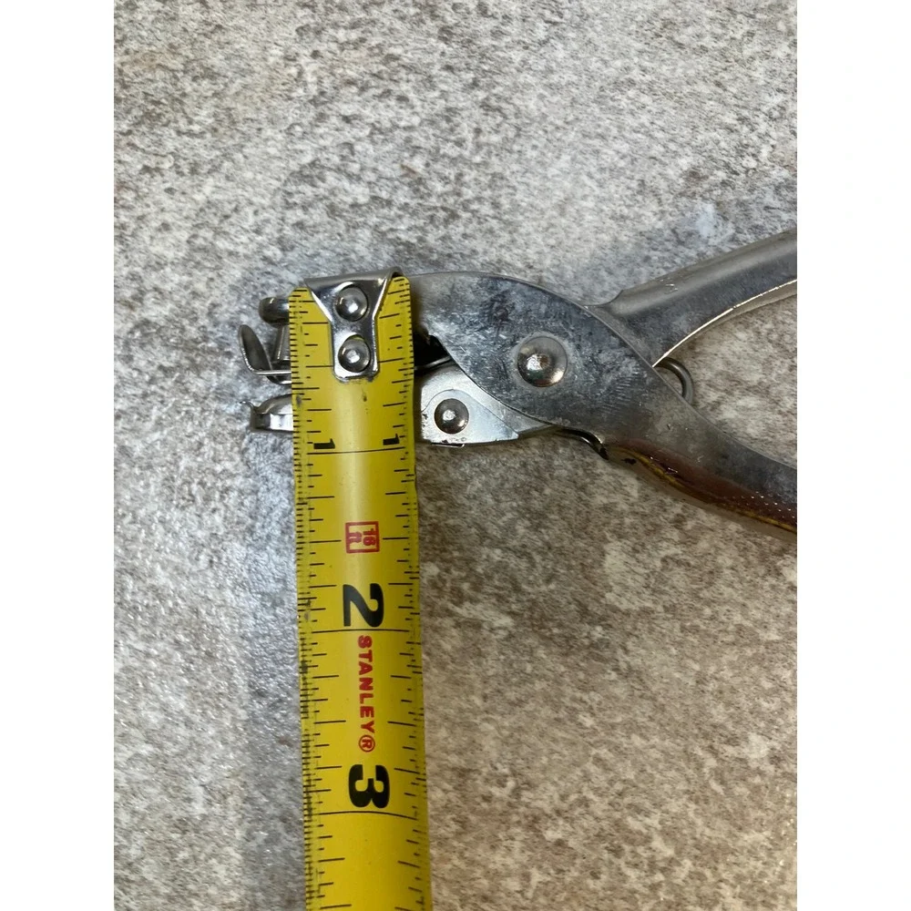 Single Hole Punch Metal Craft Tool Small Portable